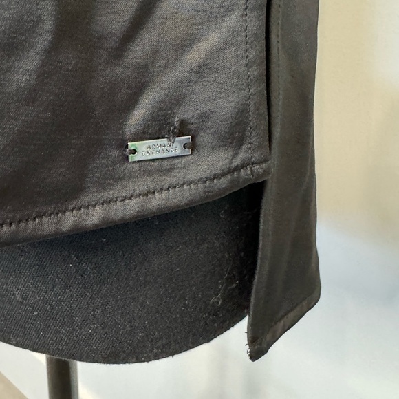 AX Armani Exchange Black Sleeveless Tank Top Blouse - Picture 5 of 11